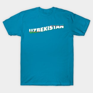 Uzbekistan vintage style retro souvenir T-Shirt